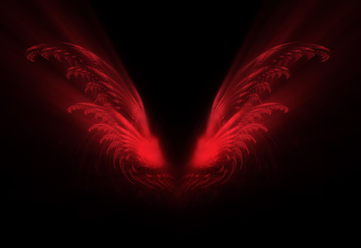Featured image of post Aesthetic Red Angel Wings