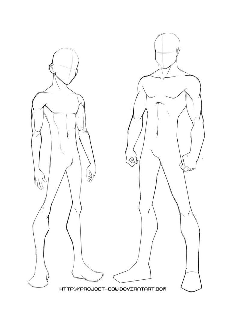 Featured image of post Anime Boy Body Template