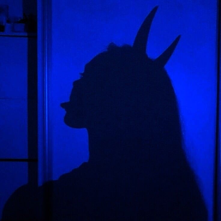 Featured image of post Blue Aesthetic Devil
