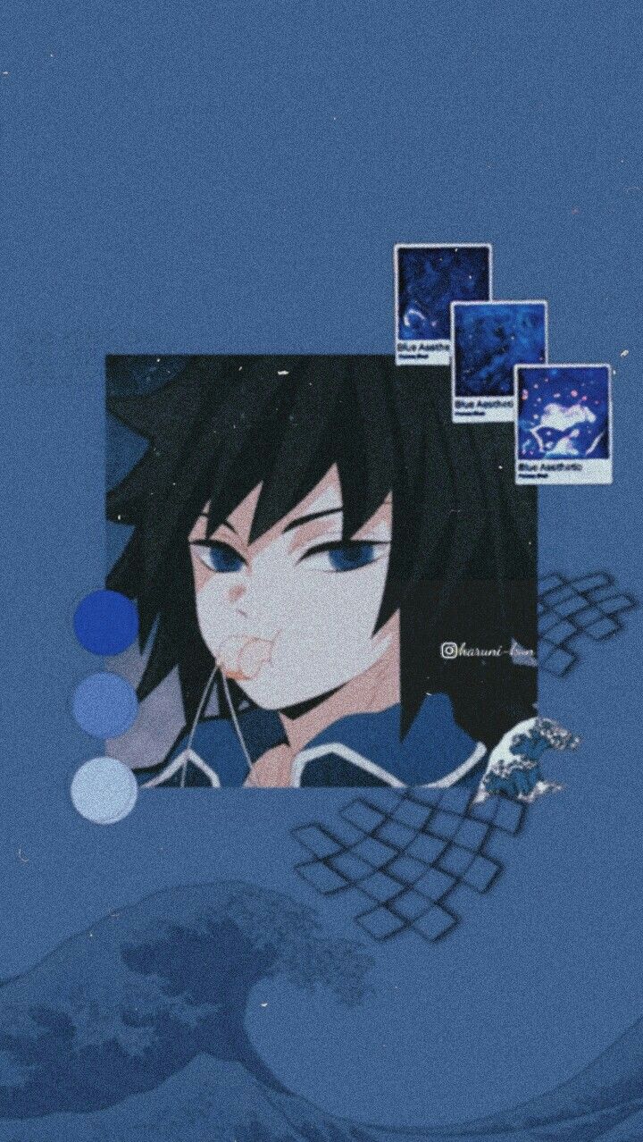 Featured image of post Demon Slayer Dark Blue Aesthetic