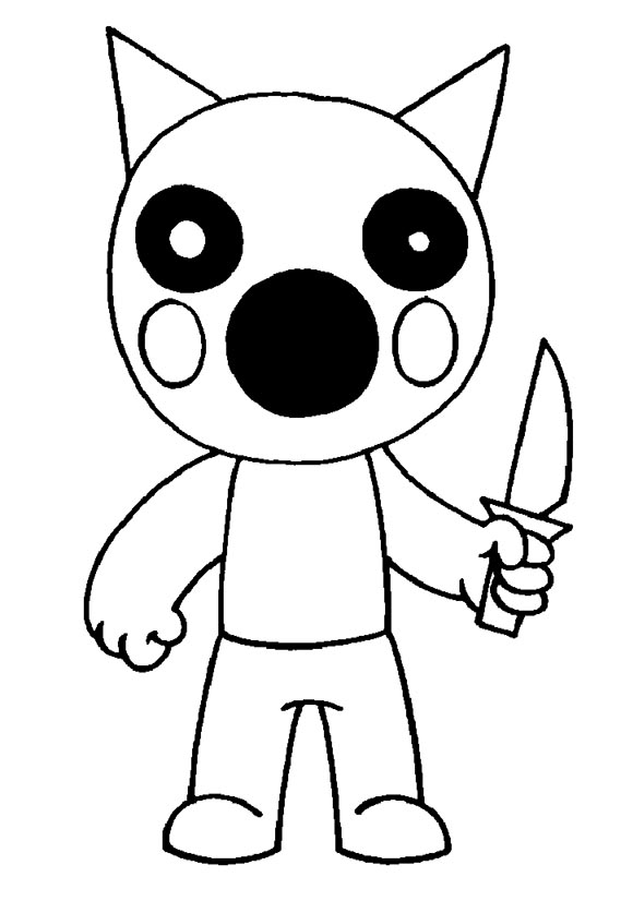 Featured image of post Foxy Piggy Roblox Coloring Pages