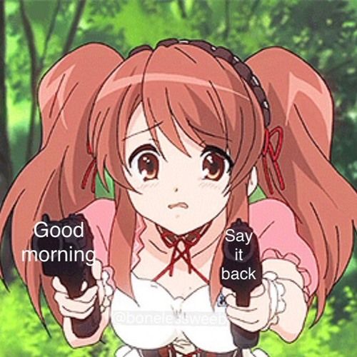 Featured image of post Good Morning Anime Meme