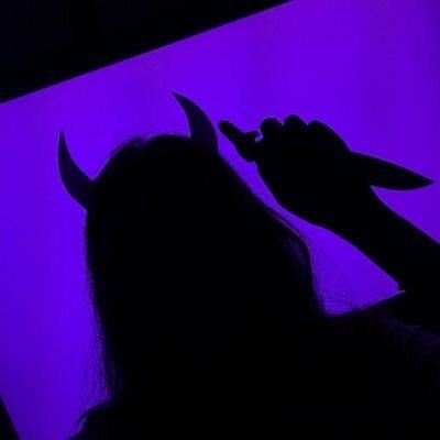 Featured image of post Neon Dark Purple Aesthetic Devil