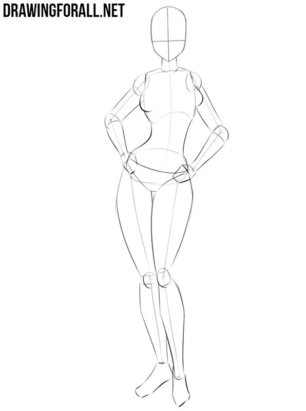 Featured image of post Outline Anime Body Sketch